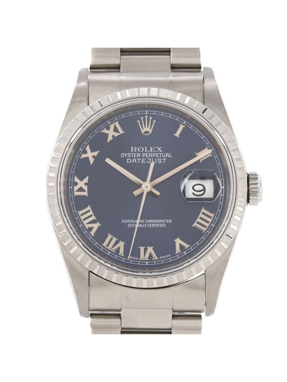 Rolex Datejust 3 SS Automatic Winding Number Watch
